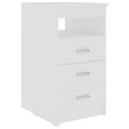 thumbnail image 4 of vidaXL Drawer Cabinet Storage File Cabinet for Home Office Engineered Wood, 4 of 72