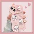thumbnail image 2 of Sanrio-Funda de teléfono con cámara 3D Hello Kitty, carcasa dura a prueba de golpes para IPhone 14 Pro Max 13 12 11 Pro Max Mini XR XS X Plus Fivean unisex, 2 of 2