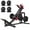 Red 30°Leg Press Machine with 230 weight plate, variant on MITONOS Leg Press Hack Squat Machine Combo, 3 in 1 Adjustable Leg Press Machine for Home Gym, Smooth Leg Exercise Machine, Hack Squat Machine for Full Lower Body Workout with Weight Storage Posts L2