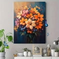 thumbnail image 4 of Qisvanset 12x16 Inch Retro Flower Psalm Canvas Wall Art, Colorful Scripture Art Gift for Household Interior, 4 of 8