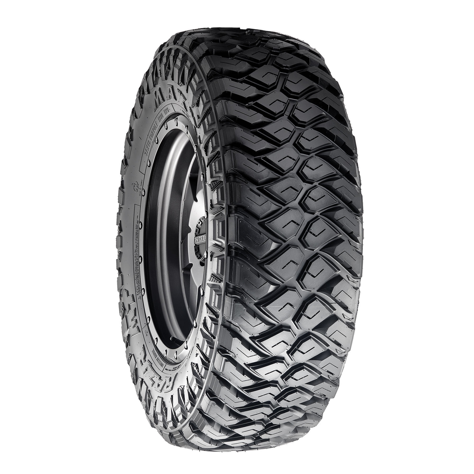 【mi-sk】 Maxxis Razr MT-772 Mud Terrain LT35X12.50R20 125Q F Light Truck