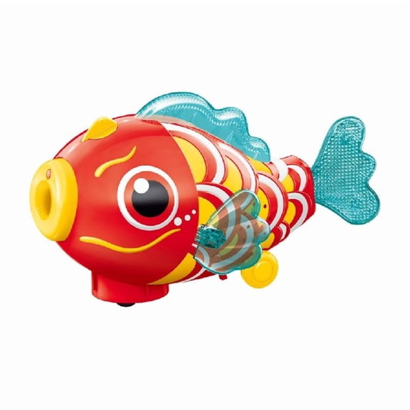 JZROCKER Educational Electric Swinging Fish Toy for Babies Encouraging Fun Time and Crawling Safe Sensory Musical Fish Toy