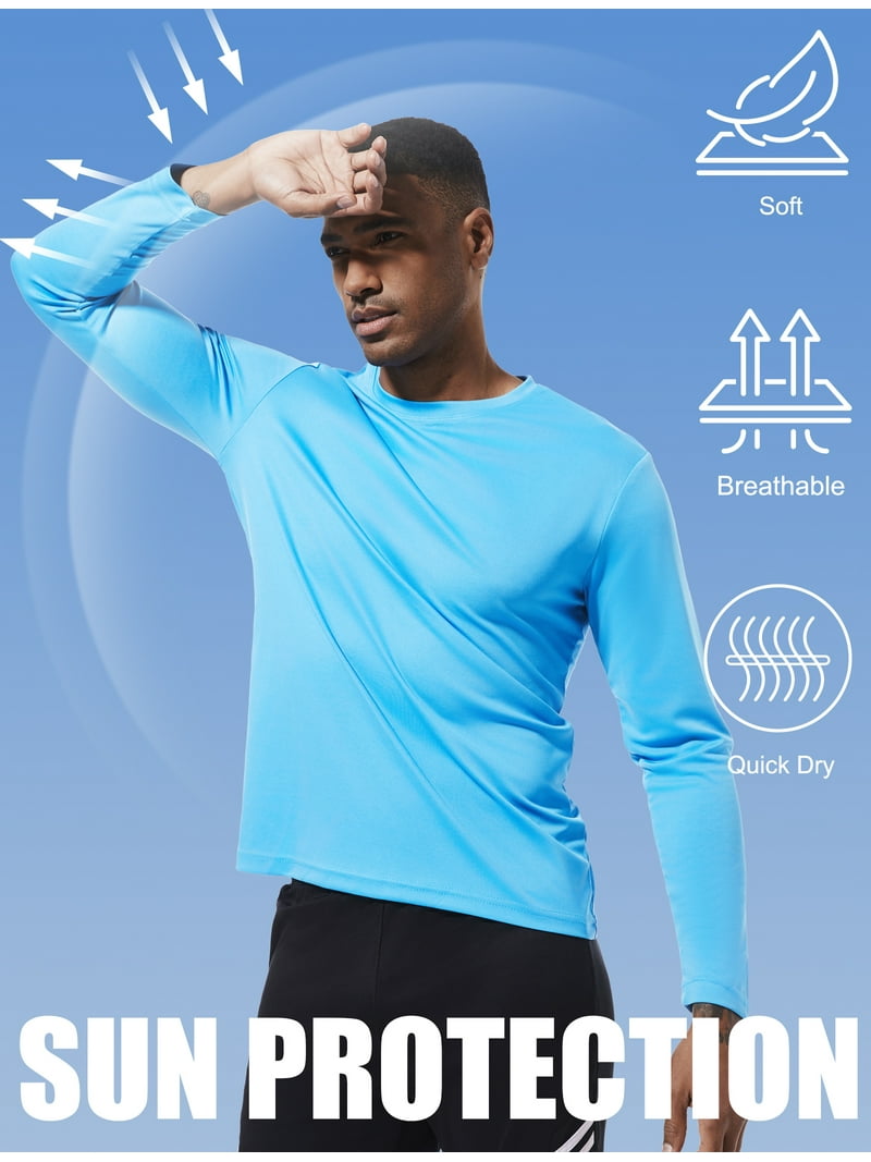 T-shirt Manches Longues Sunline Dry – Blanc, Taille M – Neuf Avec étiquettes
