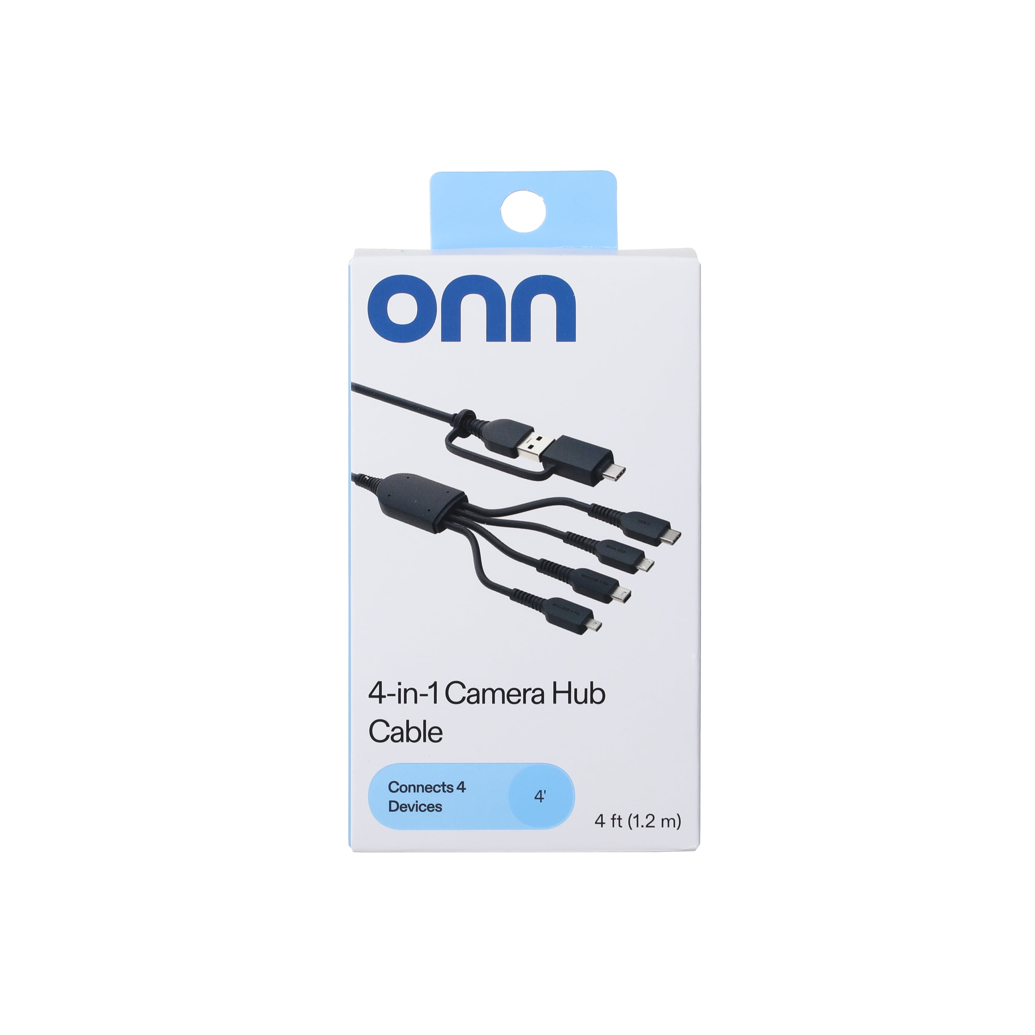 onn 4 in 1 Camera Cable