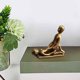thumbnail image 3 of Estatuilla de personas de latón Mini estatua divertida figura de bronce para regalo de decoración de oficina EstiloB BLESIY Estatuilla de escritorio, 3 of 8