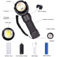 thumbnail image 2 of Luz de Trabajo LED Oso de Fresa Inspección Recargable USB T6 COB Rotación 360 °, 2 of 4