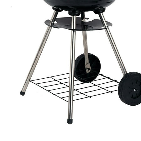 Brentwood Appliances - 17 Inch Portable Charcoal BBQ Grill - Red
