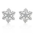 thumbnail image 1 of Boucles d'Oreilles Flocon de Neige, 1 of 1