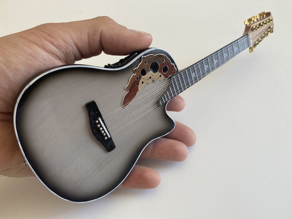 Melissa Etheridge Ovation Adamas Signature 12-String Acoustic 10 Inch Miniature Guitar