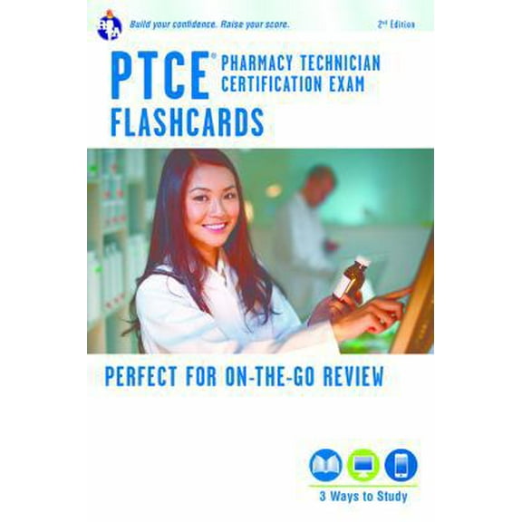 Pre-Owned PTCE - Pharmacy Technician Certification Exam Flashcard Book   Online (Paperback) 0738612227 9780738612225