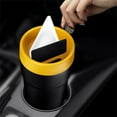 thumbnail image 1 of TIMIFIS Cars Storage Buckets Multi Functional Car Storage Bin Car Garbage Bin Coin Box Tissue Box Card Four in One Car Supplies Other Exterior Accessories, 1 of 9