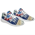 thumbnail image 6 of God Bless America Sneakers Patriotic Independence Day 4th Of July Shoes Lightweight Comfortable Running Shoes for Men Women White Size 8, 6 of 7