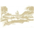 thumbnail image 2 of Stellar Design Studio 24x17 Gold Ornate Wood Framed with Double Matting Museum Art Print Titled - Home Study, 2 of 4