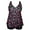 Color-2, variant on HAWEE Womens Plus Size Tankini Swimsuits with Shorts Two Piece Bathing Suit Floral Printed Swimwear