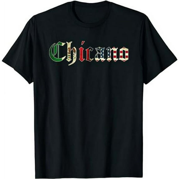Chicano Mexican American Flag T-Shirt