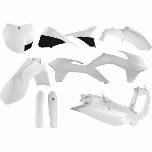 Acerbis Full Plastic Kit (White) - 2403090002