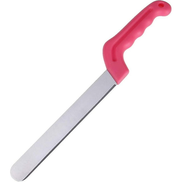 Cortador de ladrillos de espuma floral, cuchillo de floristería, cuchillo de aislamiento profesional, herramienta de corte de espuma de poliestireno para bloque floral de ladrillo (rosa)
