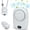 Mint Green, variant on Portable Neck Fan, 3 Speeds, Mini Hanging Neck Fan with Adjustable Lanyard and Bracket, 10 Hrs(White)