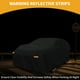 thumbnail image 3 of Cubierta de Automóvil Universal Impermeable para Todo Clima Protección Exterior Completa Anti-UV Sol Lluvia Ajuste para Longitud de Wagon de 177" a 190", 3 of 5