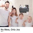 thumbnail image 6 of KY IHave Toothbrush Holders for Bathrooms, 2 Cups Toothbrush Holder Wall Mounted with Toothpaste Dispenser - Large Capacity Tray, Cosmetic Drawer - Bathroom Decor & Bathroom Accessories, 6 of 8