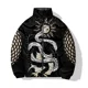 thumbnail image 5 of Abrigo de hombre moderno y versátil Abrigo de invierno para hombre con estampado de araña personalizado Parkas para hombre Cómodas y cálidas Novedades en Parkas, 5 of 5