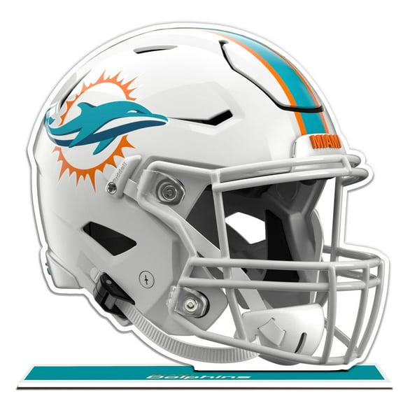 Miami Dolphins 10" Speed Helmet Standee