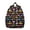 Cartoon Transportation, variant on Construction Vehicles Pattern Backpack Backpack for School,Schoolbag with Adjustable Shoulder Straps & Padded Back,13.8"x11.4"x6"