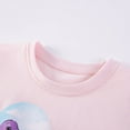 thumbnail image 3 of Toddler Girl Valentine's Day Clothes Pants Set Love Dinosaur Print Pullover Tops Tutu Skirt Fall Winter Outfits Purple 4 Y-5 Y, 3 of 3