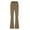 Brown, variant on Womens Plush Pajama Pants Women's High Waisted Cargo Sweatpants, Flares Leg Baggy Joggers Pants Yoga Long Pants with Pockets Womens Trousers S-44 Brown XL