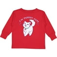 thumbnail image 3 of Inktastic I'm Purrdy Cute White Kitty Cat Boys or Girls Long Sleeve Toddler T-Shirt, 3 of 5