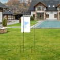 thumbnail image 4 of Support de Drapeau de Jardin, Mât de Drapeau de Jardin, Support de Drapeau de Jardin en Métal, 4 of 8