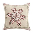 thumbnail image 1 of Coussin Décoratif Flocon de Neige pour les Fêtes, 1 of 1