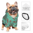 thumbnail image 3 of KLL Cartoon Lobsters 4 for Basic Dog Hoodie - Pet Hoodie Sweater with Leash Hole - Cute Dog Sweatshirt - Pet Clothes Hooded Sweatshirt for Dog & Cat -Large, 3 of 8