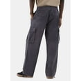 thumbnail image 3 of No Boundaries All Gender Washed Cargo Pants, Men's Sizes XS-5XL, 3 of 5
