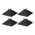 thumbnail image 2 of 4 piezas de caseta para pájaros con protección contra ardillas, deflector de metal, accesorio de jardín de 17" x 17" para postes de madera de 4" x 4",, 2 of 8