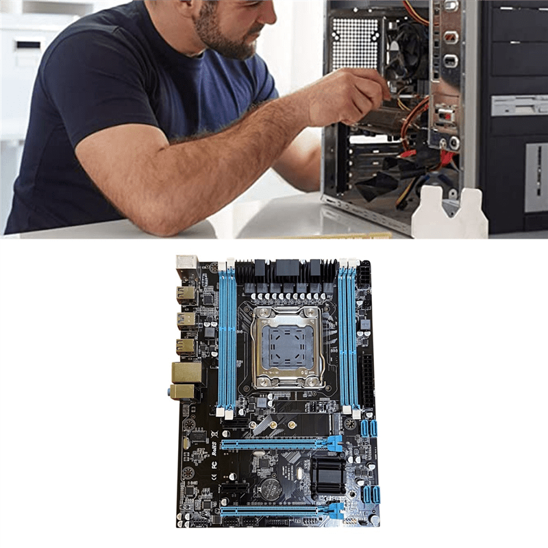 Buy X79288 Computer Game Motherboard LGA2011 4XDDR3 REG ECC RAM Slot M