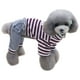 thumbnail image 1 of Ropa de una pieza para mascotas, ropa a rayas para mascotas, ropa para mascotas, ropa cálida de invierno para perros 1183, 1 of 6