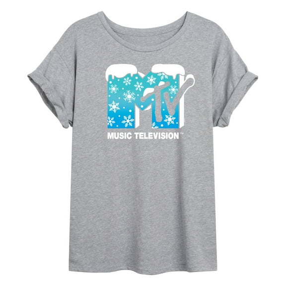 MTV - Snowflakes - Women's Oversized T-Shirt