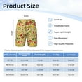 thumbnail image 4 of Cauagu Fruits And Vegetables Print Swim Trunks for Men,Youth Boys Swim Shorts Compression Liner Beach Shorts Boys' Swimming Shorts 7-20 Years Bathing Suit-X-Large, 4 of 7