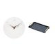 thumbnail image 1 of Reloj de pared,Reloj de pared decorativo para baño y dormitorio.,Reloj de pared redondo silencioso y sin tictac,regalo,Bandeja para servir,Bandeja para servir con asas para guardar cosméticos, 1 of 8