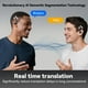 thumbnail image 4 of Auriculares de traducción Xmenha Ai Real Time 144 idiomas, 4 of 7