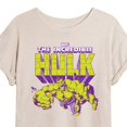 thumbnail image 3 of Marvel Hulk - Logo Pose - Women's Oversized Graphic T-Shirt, 3 of 5