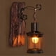 thumbnail image 2 of Archaize Industrial Wood Wall Sconce Light Rustic Wall Lamp Decorate, 2 of 5