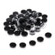 thumbnail image 4 of Juego de 50 mini contenedores redondos de plástico de 5 g, vacíos y portátiles para cosméticos y sombras de ojos. Negro, 4 of 9