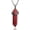 Pink Rhodonite, variant on Pink Rhodonite Gemstone Hexagonal Pointed Reiki Chakra Pendant Necklace 18"
