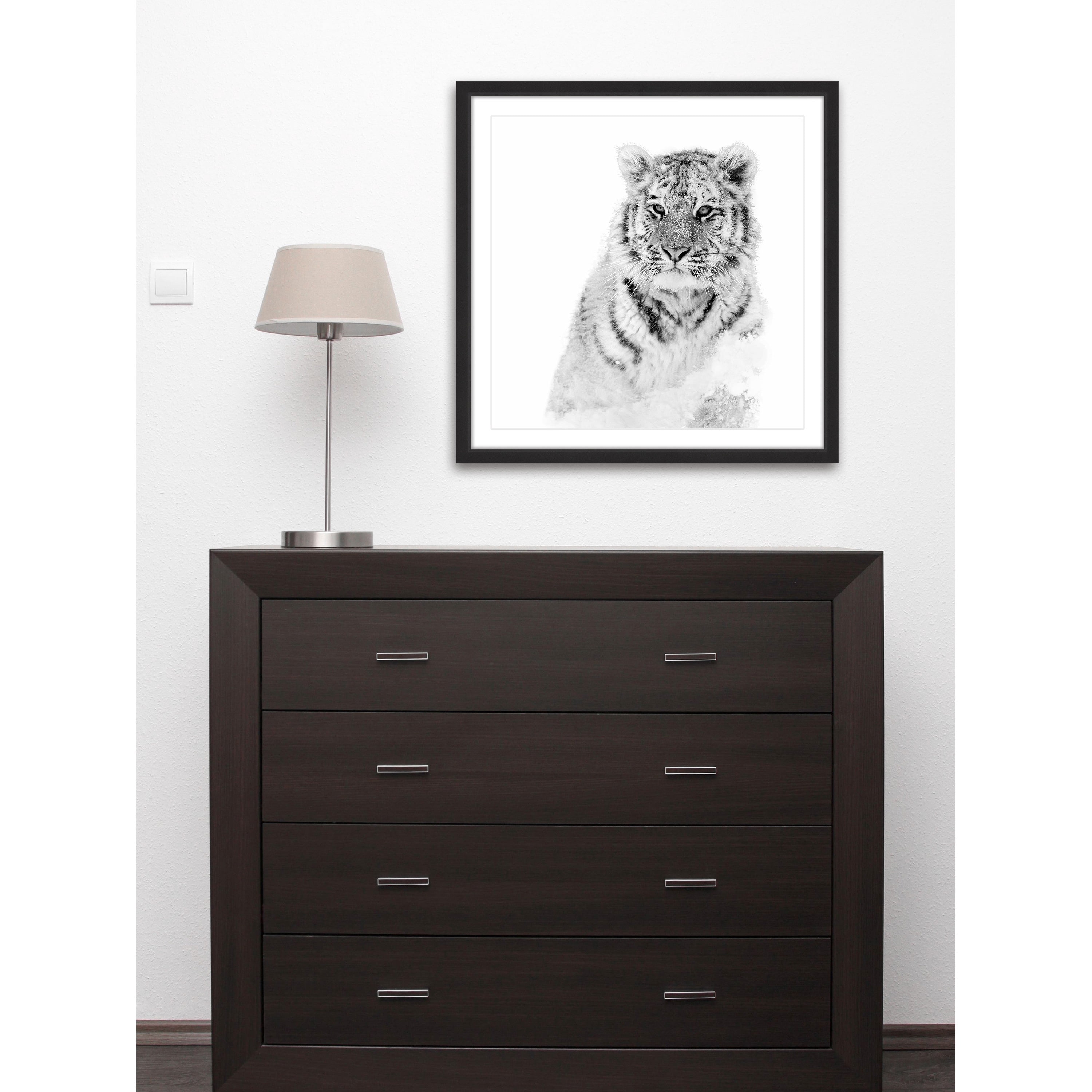 Observance Framed Painting Print