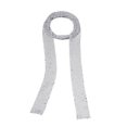 thumbnail image 1 of Scarf Necklace Simple Fashion Sexy Long Aluminum Metal Personality Creative Gift Scarf Necklace for Woman (Silver), 1 of 2