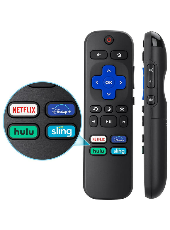 Universal TV Remote Control Replacement for Roku TV for Onn Roku/for LG Roku/for TCL Roku/for Philips Roku/for Insignia Roku/for Hisense Roku TVs (Not for Roku Stick and Box)
