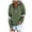 Green, variant on Women Blouses Large round Plain Womens Sweatshirt Printing Womens Quarter Zip Athletic Foxy Grandpa Sweater Tops Large Zip up Hoodie Long Sleeve Couple Shirt Sweatshirt Hoodie Size Medium Green 2XL