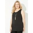 thumbnail image 3 of Catherines Women's Plus Size Liz&Me Scoopneck Tank, 3 of 4